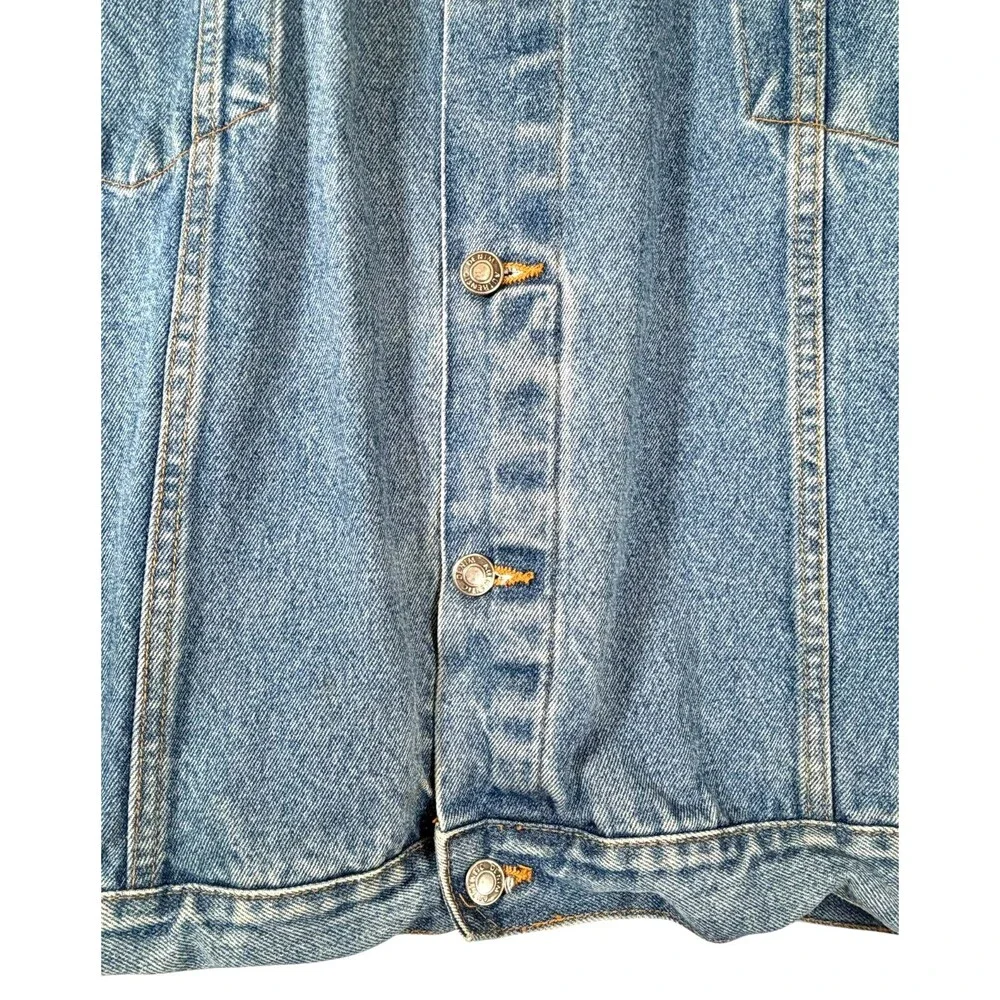 Vintage Philadelphia Folk Festival Master Gardener Denim Jacket